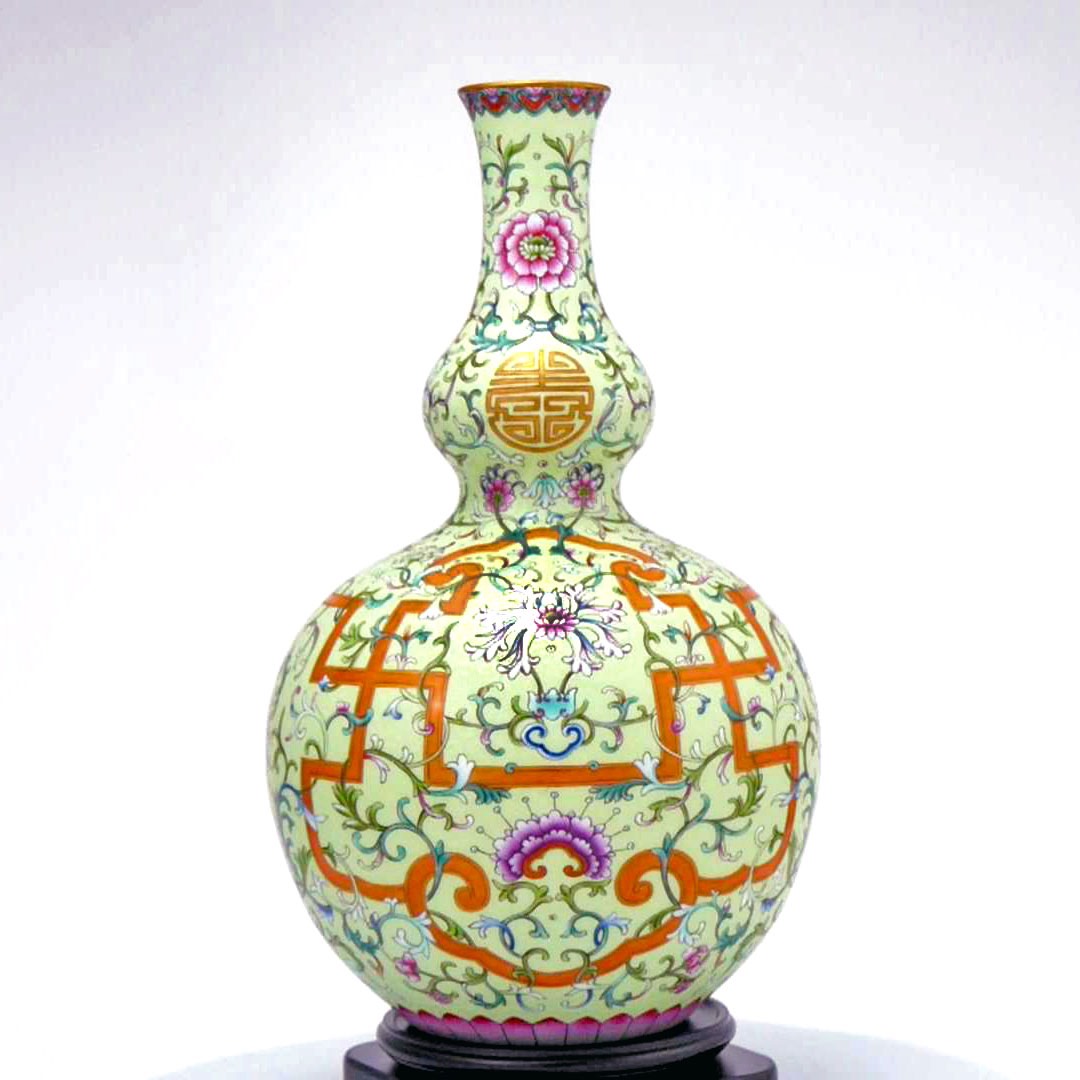 熊建軍作品：萬壽連延葫蘆瓶